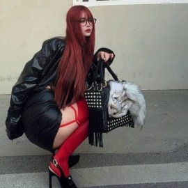 修长苗条肥臀馨菲