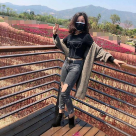 昆明混血柚子小姐姐